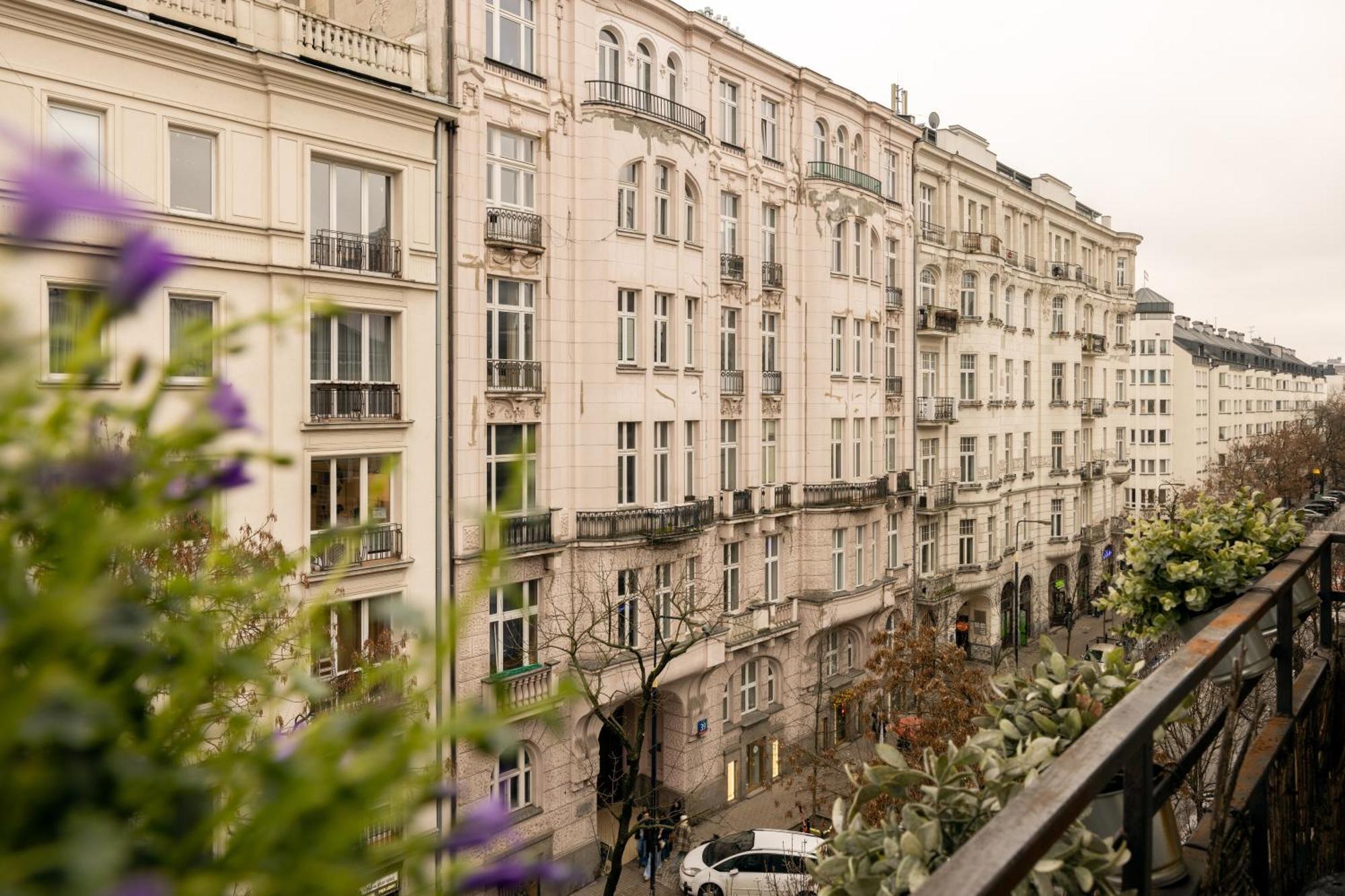 Relax Apartment Hoza / Poznanska Варшава Экстерьер фото